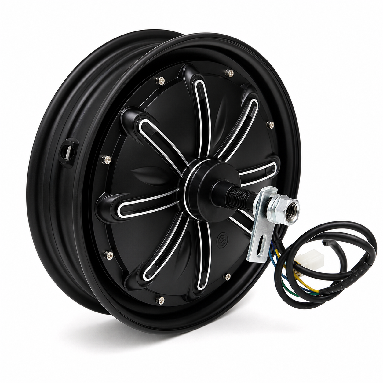 Motor Scooter Elétrica 48v 800w Aro 14x2.50 Preto